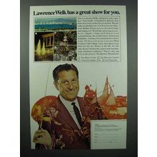 1969 Southern California Tourism Ad - Lawrence Welk