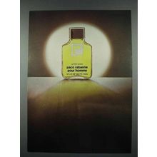 1977 Paco Rabanne Pour Homme After Shave Ad
