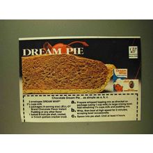 1979 Dream Whip Ad - Chocolate Dream Pie Recipe