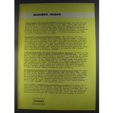 1980 Hughes Aircraft Ad - Ground-Based Radar