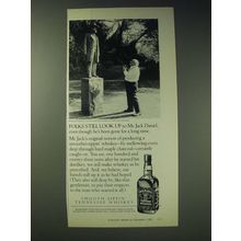 1989 Jack Daniel's Whiskey Ad - Folks still look up to Mt. Jack Daniel