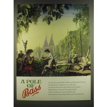 1965 Bass Beer Ad - A pole of Bass