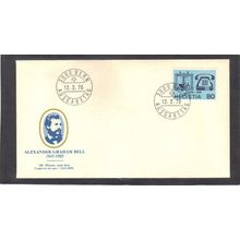 FDC Fleetwood Milestones Bell Switzerland (Cachet-U/A) CV42336