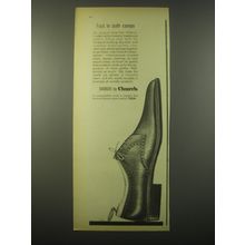 1965 Church's Radnor Shoes Ad - Foot in both camps