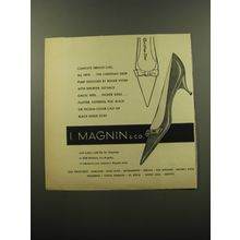 1959 I. Magnin Christian Dior Pump by Roger Vivier Ad - Complete French Chic