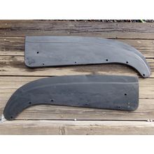 1946 47 48 Plymouth P15 Front Bumper Filler OEM 2 pcs