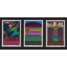 Liechtenstein Christmas 3v 1980 MNH SG#758-760