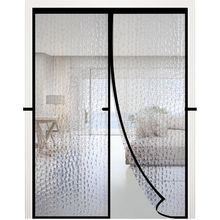 RELIANCER Magnetic Thermal Insulated Door Curtain,Waterproof EVA Door Cover,Fit