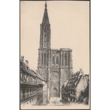 Le Cathédrale, Strasbourg, 1923 - Lévy et Neurdein CPA