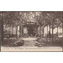 Buvette de la Source de Saint-Simon, Aix-les-Bains, c1910s - Berthaud Frères CPA