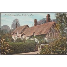 Ann Hathaway's Cottage, Stratford-on-Avon, c.1905-10 - Valentine's Postcard