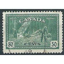 Canada 1946 SG405 50c Green Fine Used ....
