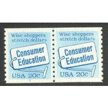 2005 20c Consumer Education Fine MNH Dry Gum CNP Left 2 V0856
