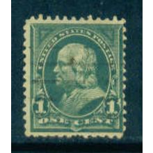Used 279 1c Benjamin Franklin Average M04324