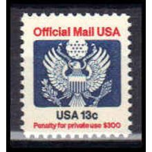 O129 13c Eagle Jumbo MNH KA1484