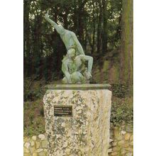 Stroottroepen Commando Limburg WW2 Monument Holland Postcard