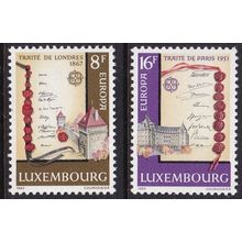 Luxembourg 1982 SG 1086-7 UMM Europa/CEPT (G-097 (20))