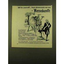 1956 Massachusetts Department of Commerce Ad