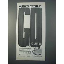 1966 United Van Lines Ad - When The Word Is Go
