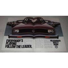 1979 Volkswagen Rabbit Ad - Playing Follow the Leader
