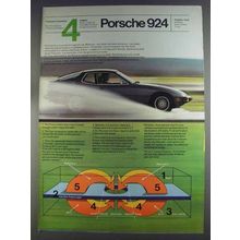 1980 Porsche 924 Car Ad - Body Longevity