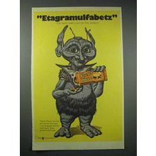 1986 Hershey's Reese's Pieces Ad - Etagramulfabetz