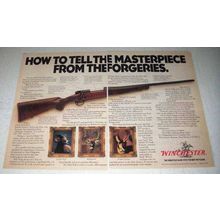 1988 Winchester Model 70 Rifle Ad - The Masterpiece