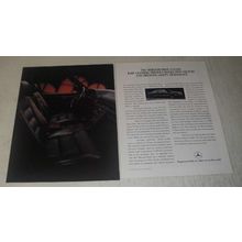 1989 Mercedes-Benz S-Class Sedan Ad - Rare leathers, precious woods
