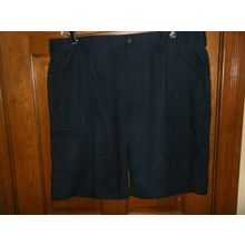 PGA Champions Tour Navy Blue Flat Front Golf Shorts - Size 40