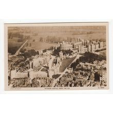 Windsor Castle from the Air RP Postcard Aerial View Berkshire 5694