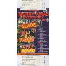 Mud T-Rex Slade 1970s Glam Rock 2x Concert Ticket & Flyer