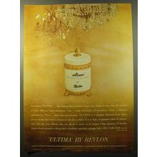 1960 Revlon Ultima Cream Advertisement - Ultima by Revlon