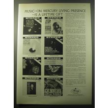 1960 Mercury Records Advertisement - Music - on Mercury Living Presence