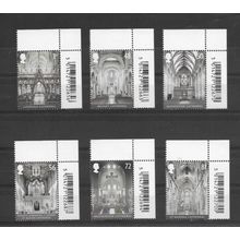 GB Stamps 2008 Cathedrals Marginal Set sg2841 - sg2846 MNH