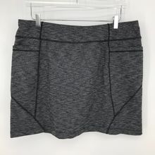 Athleta Golf Tennis Swagger Skort Skirt Womens XL Heather Gray Athletic