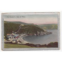 View of Port Soderic Isle of Man Postcard IOM