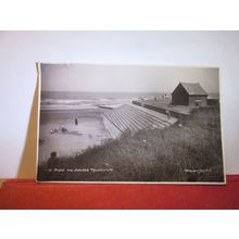 STEPS & SHELTER, TRUSTHORPE, LINCOLNSHIRE used antique postcard RP Donlion =