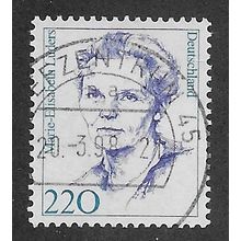 GER 1997 220pf 'FAMOUS WOMEN -M.E LUDERS' FINE USED (EBID54-587)