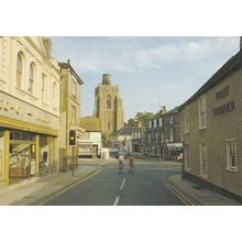 Co Operative Op Supermarket Tavern Street Stowmarket Postcard
