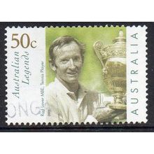 Australia 2003 Australian Legends - Rod Laver 50c Sheet Used