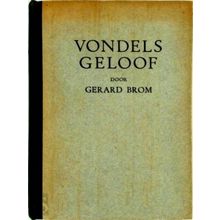 Vondels Geloof by Gerard Bartel Brom