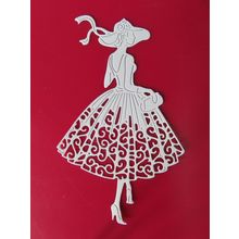 6 x Tattered Lace Die Cuts Lauren Out For A Stroll