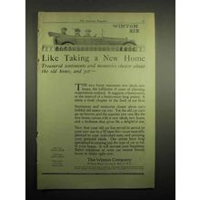 1918 Winton Six Car Ad - Like Taking a New Home