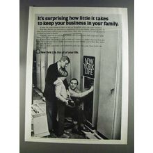 1980 New York Life Insurance Ad - How Little It Takes