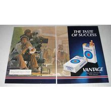 1984 Vantage Cigarette Ad - The Taste of Success