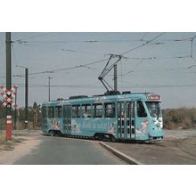 Bruxelles Paint Scheme ACEC PCC 7160 Bus Transport Postcard