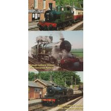 Bishops Lydeard Train Station West Somerset Railway 3x Postcard s