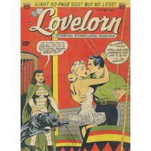 Lovelorn 1950s Comic Book Circus Romance Betrayal Postcard