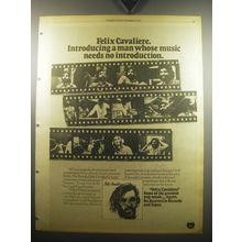 1974 Felix Cavaliere Album Ad - a man whose music needs no introduction
