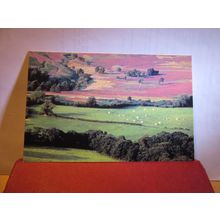 YORKSHIRE MOORS by Don and Mabel Freear unused large postcard #